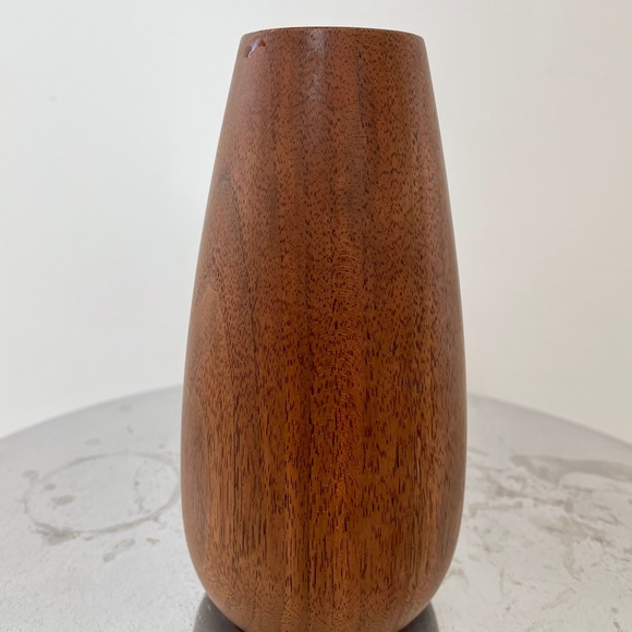 Set of three wooden candle holders - Picture 4 of 6